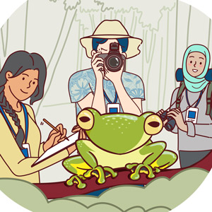 Chew Kah Wei, Lee Pei Xian, and Chelsy Deeronnie Lojinin